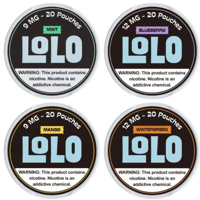 LOLO Wintergreen Pouches 9MG