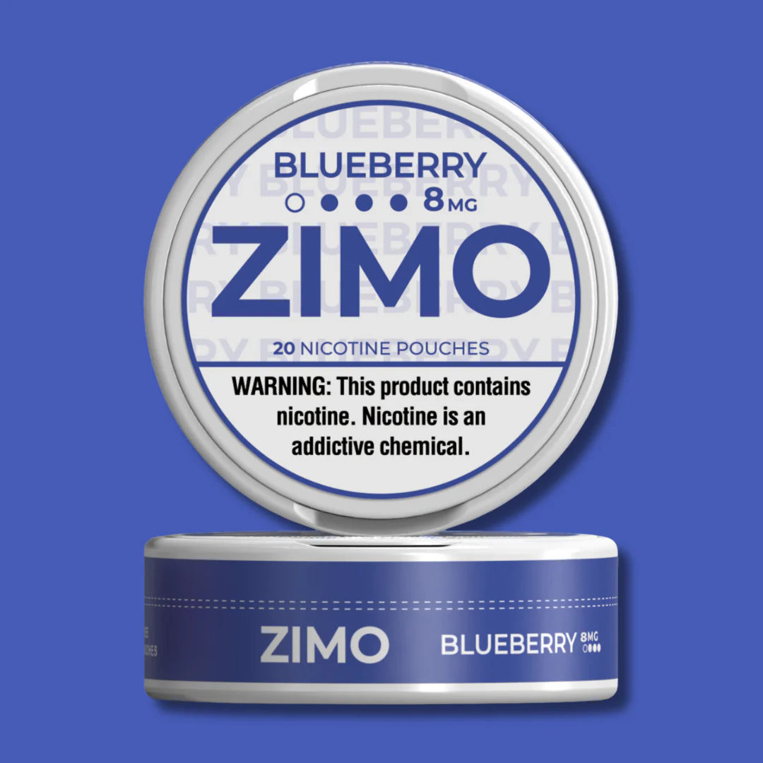 ZIMO Blueberry Pouches 8MG