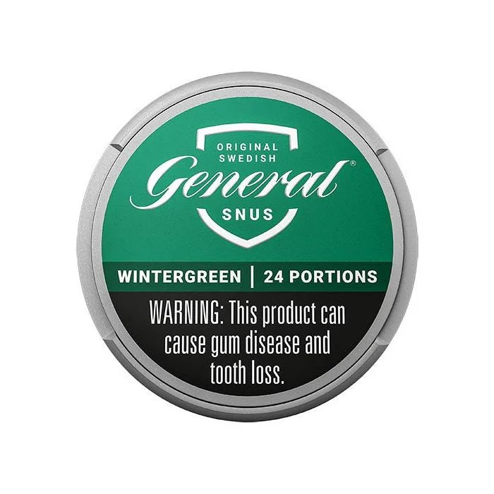 General Snus Wintergreen expiry April 16 2025