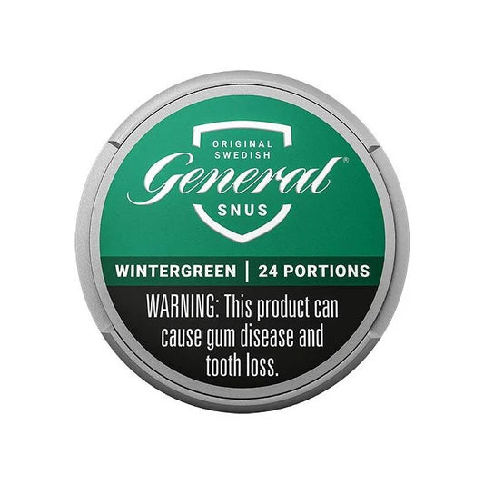 General Snus Wintergreen November 10 expiry