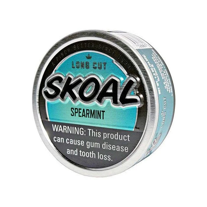 Skoal Long Cut Spearmint expiry December 1st